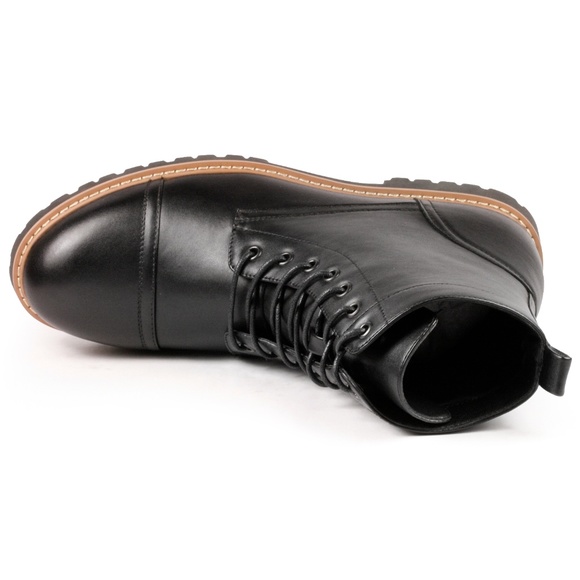 Metrocharm MC312 Black Men's Lace Up Oxford Boot - Picture 5 of 7